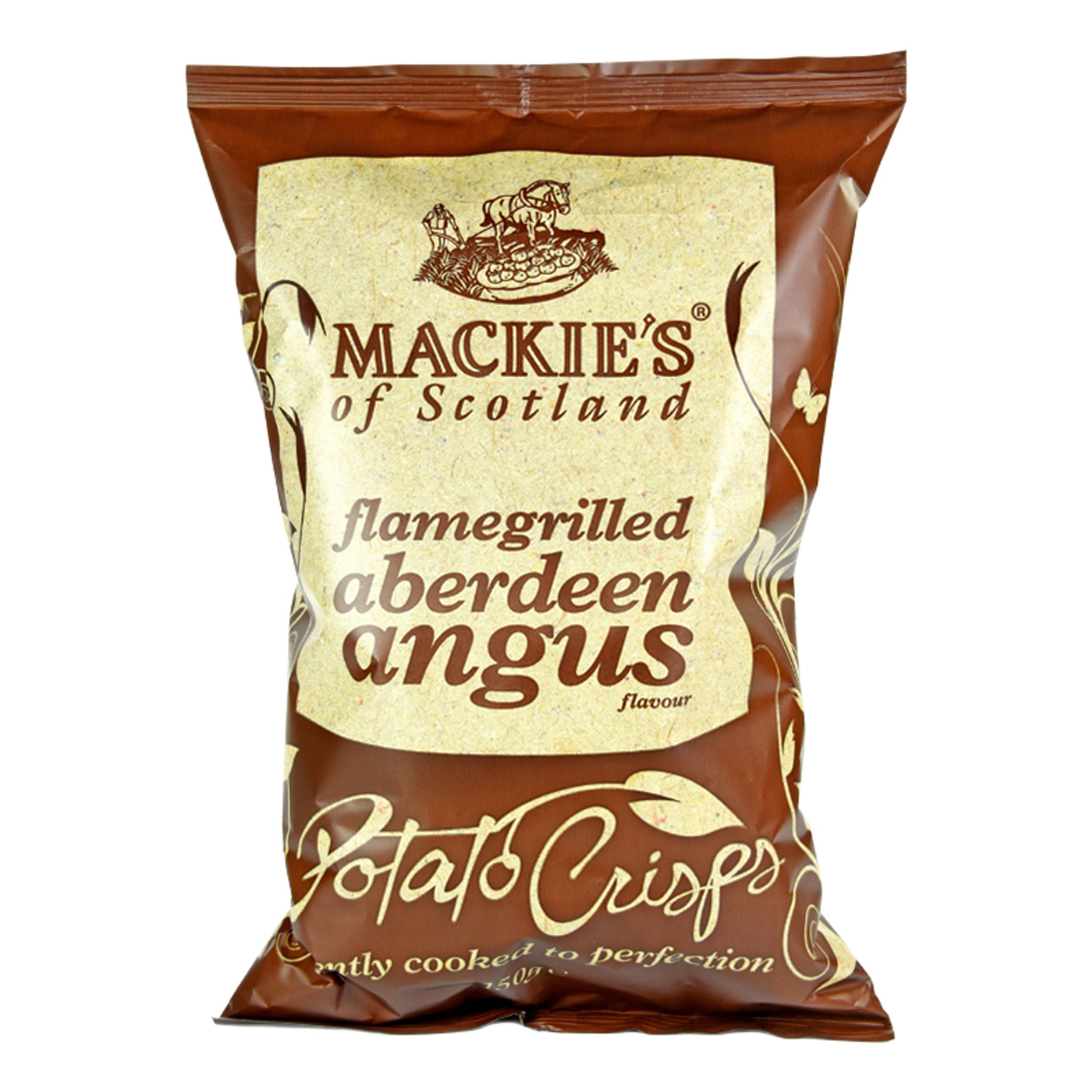 Mackie's Flamegrilled Aberdeen Angus Chips - 150 gram
