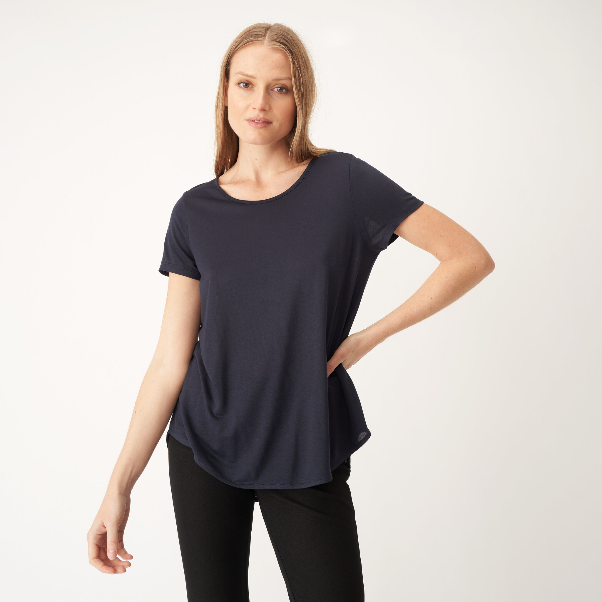 T-shirt i viskos FREDRIKA