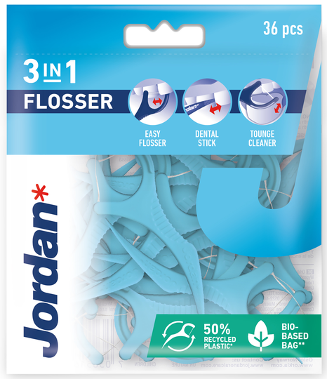 Jordan 3-in-1 Flosser 36 st