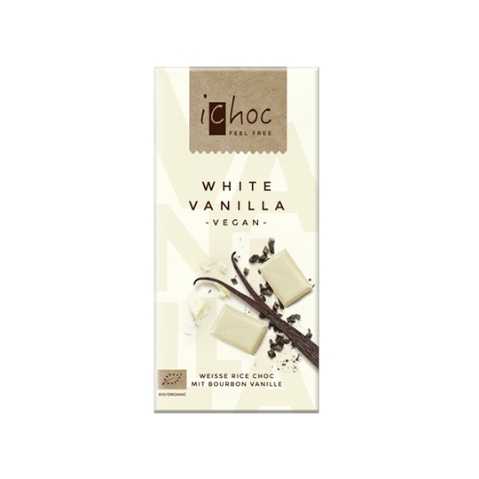 iChoc Rischoklad White Vanilla 80 g