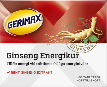 Gerimax Ginseng Energikur 60 st
