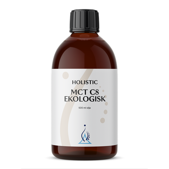 Holistic MCT-olja C8 Ekologisk 500 ml