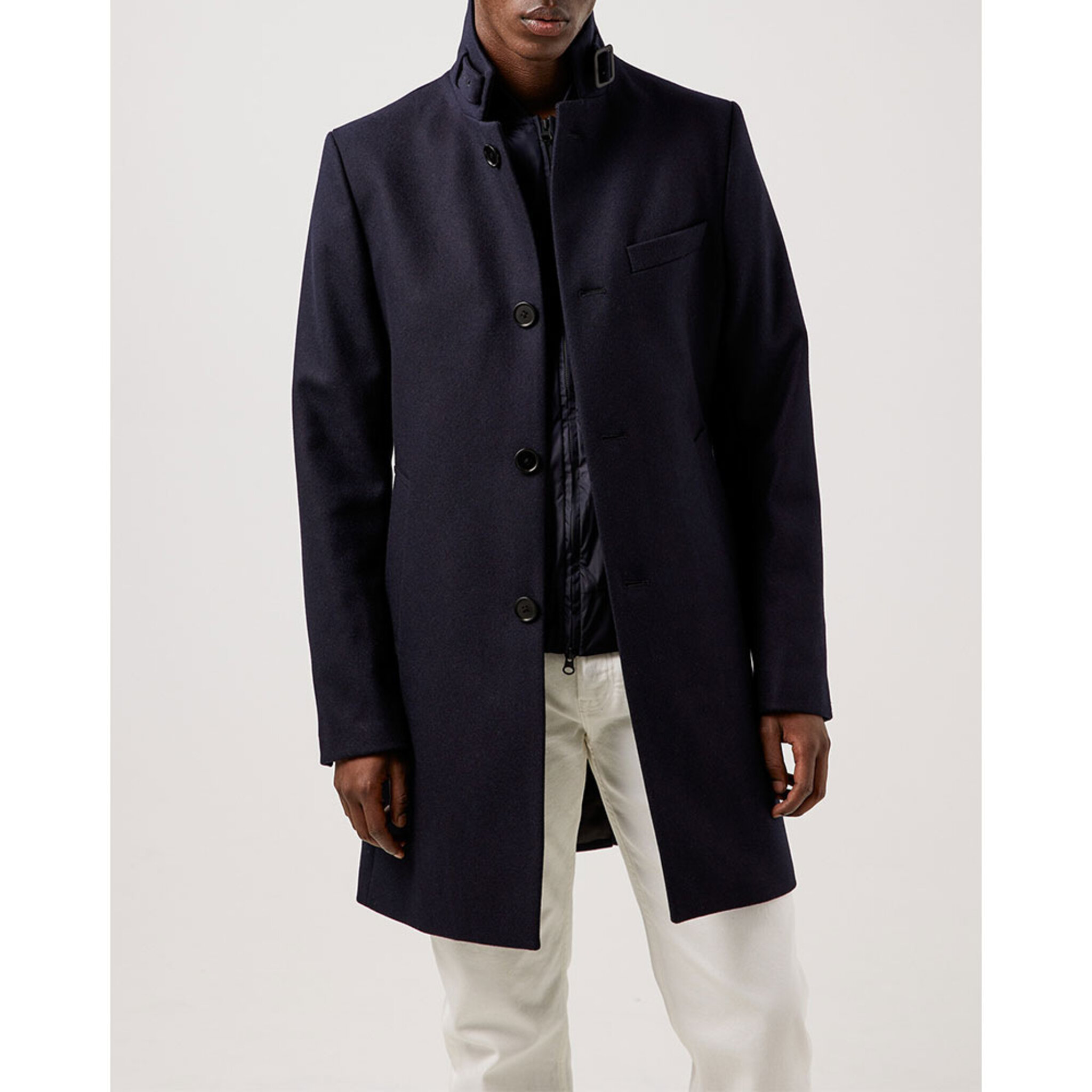 Holger Compact Melton coat