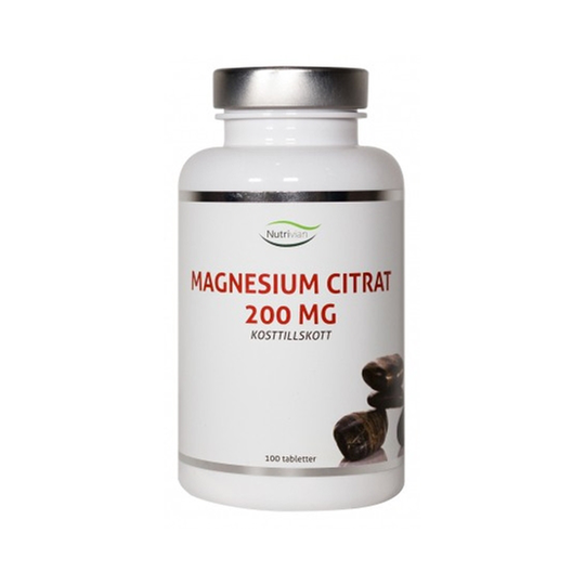 Nutrivian Magnesiumcitrat 100 tabletter