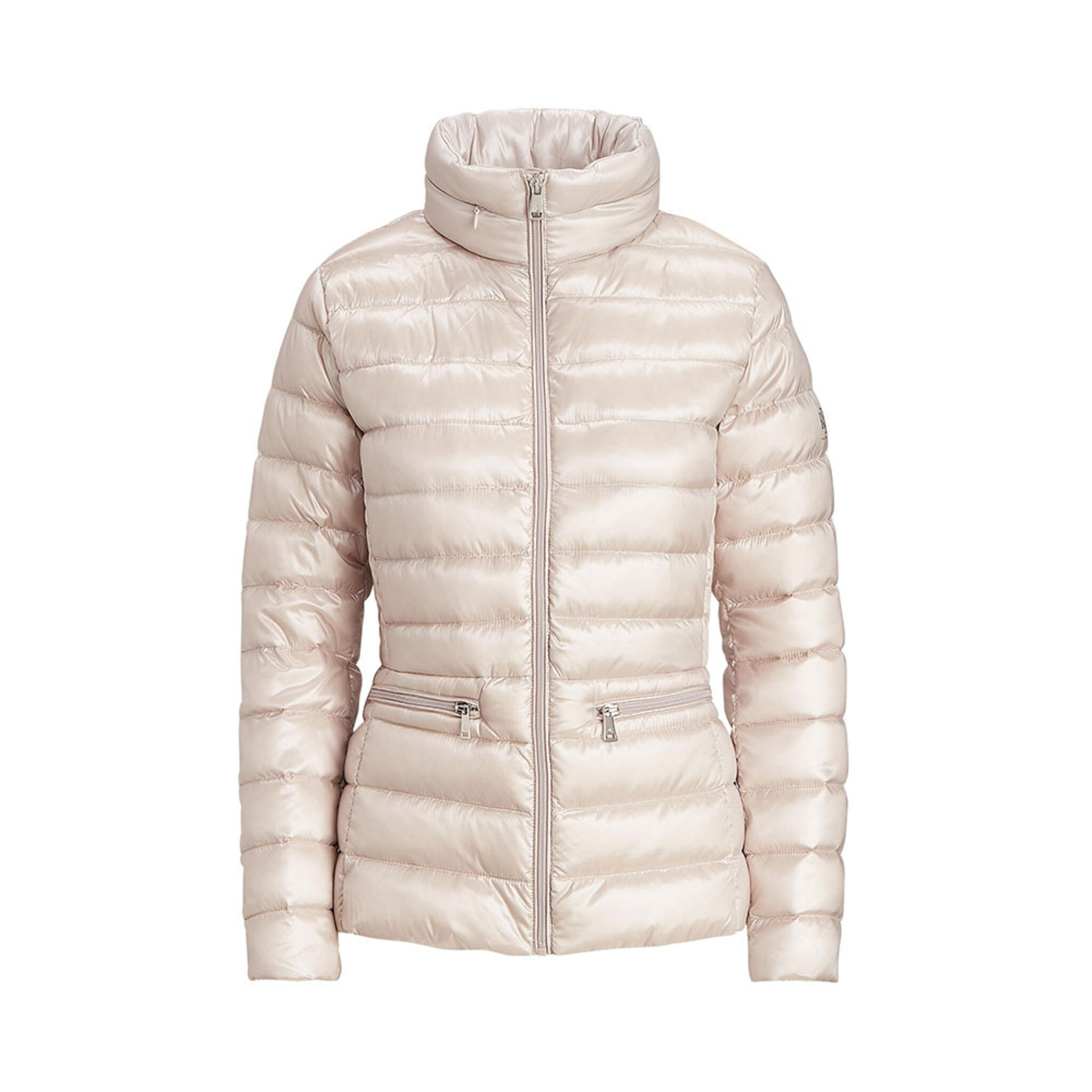 Metallic Quilted Down Jacket