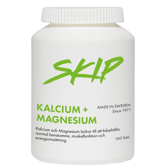 Skip Nutrition Skip Kalcium + Magnesium 300/150mg 100 st