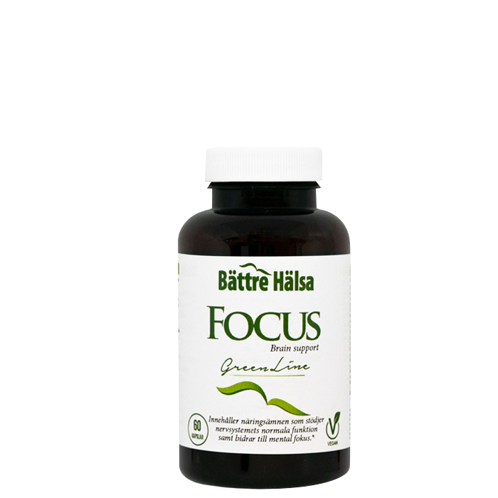 Focus Brain Boost, 60 kapslar