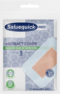 Salvequick Antibact Cover 5 st