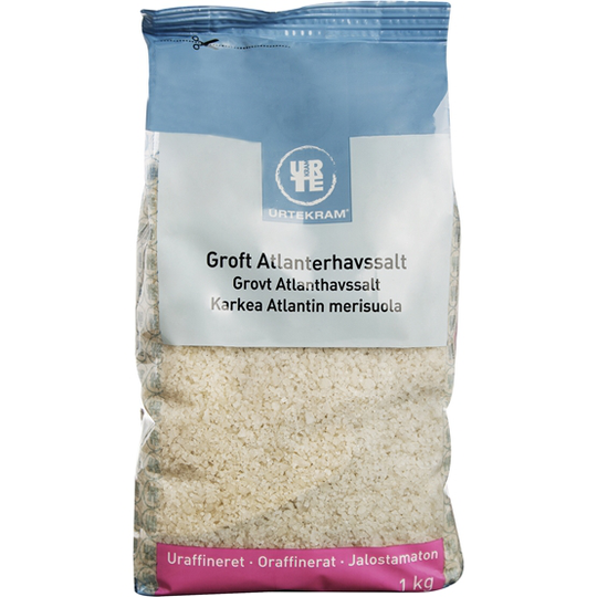 Urtekram Grovt havssalt 1 kg
