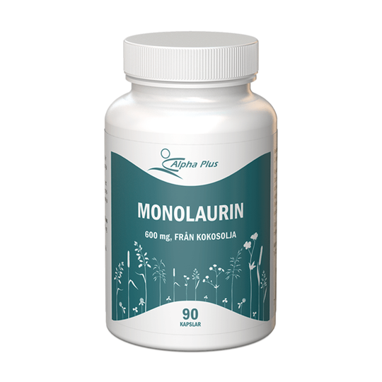 Alpha Plus Monolaurin 600 mg 90 kapslar