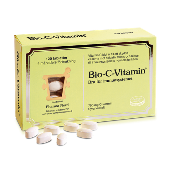 Pharma Nord Bio-C-Vitamin 120 tabletter
