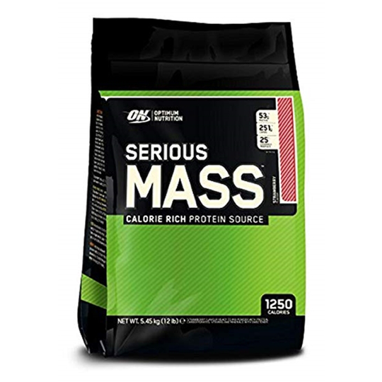 Optimum Nutrition Serious Mass Strawberry 5,45kg