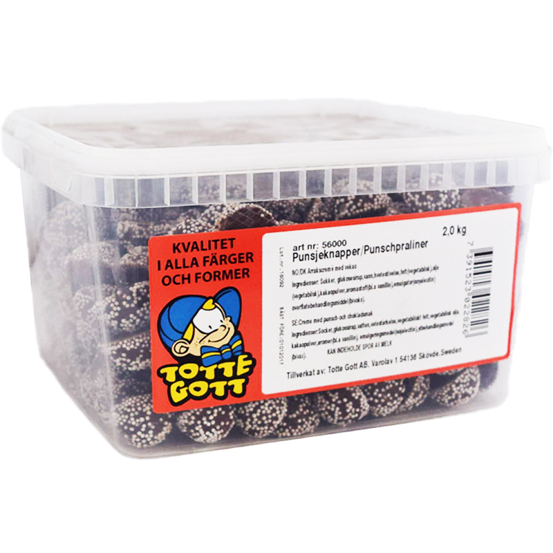 Hel Låda Punschpraliner 2kg - 75% rabatt