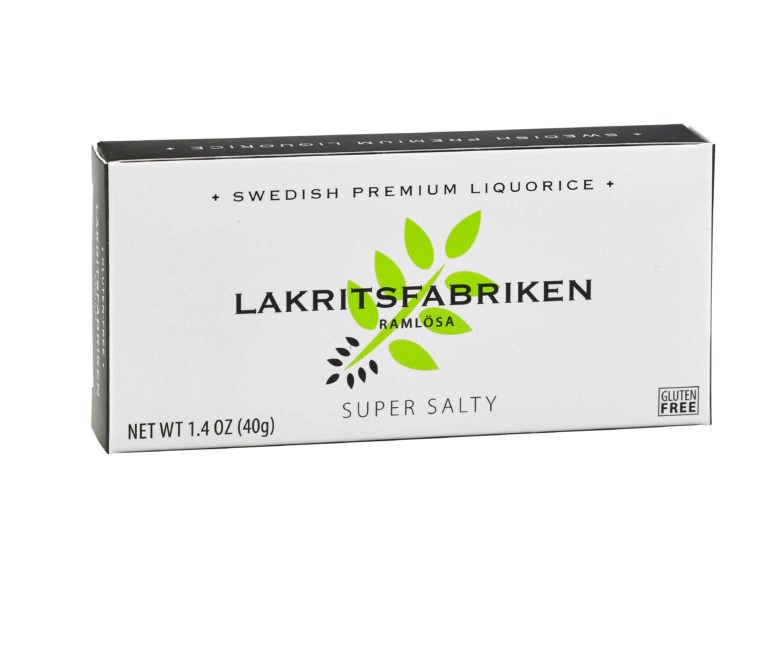 Lakrits Supersalt 40g - 40% rabatt