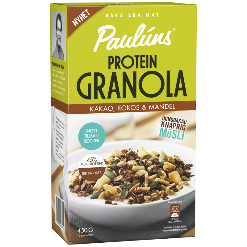 Granola Kakao, Kokos & Mandel 450g - 38% rabatt