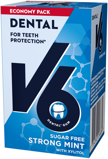 V6 Dental Strong Mint 50 st