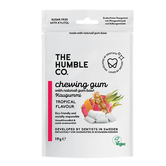 The Humble Co. Humble Chewing Gum Tropical Fruits 10 st