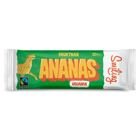 Smiling Fruktbar 100% Ananas 20 g