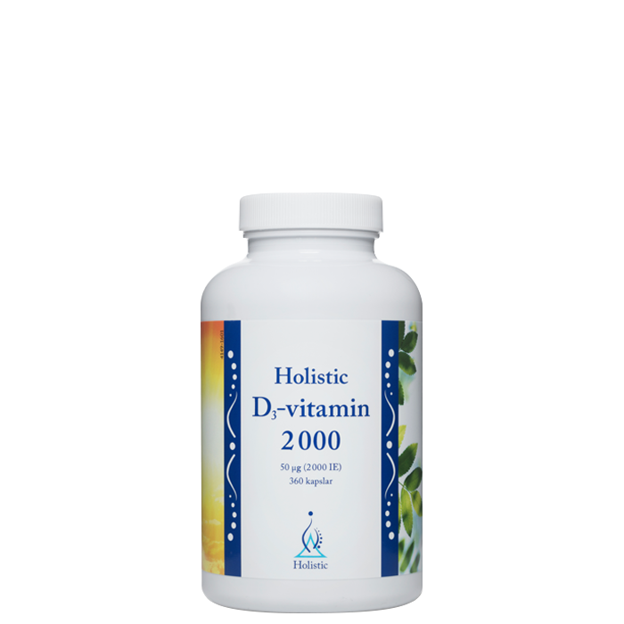 D3-vitamin 2000IE, 360 kapslar