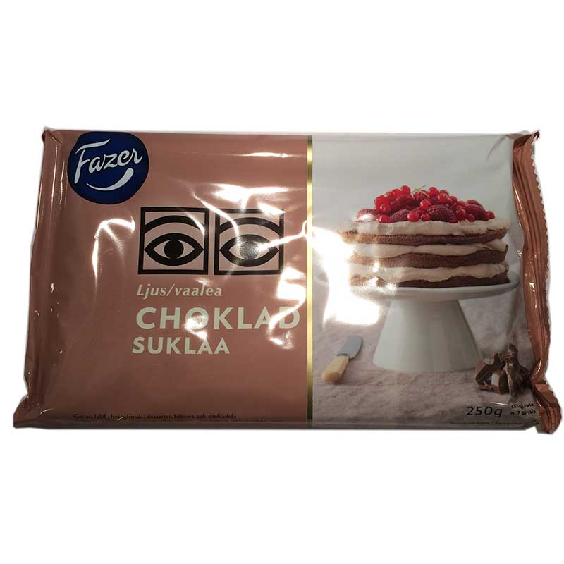 Blockchoklad ljus - 80% rabatt