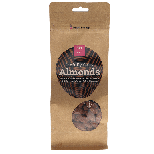This is nuts Mandlar "Salty Almonds"