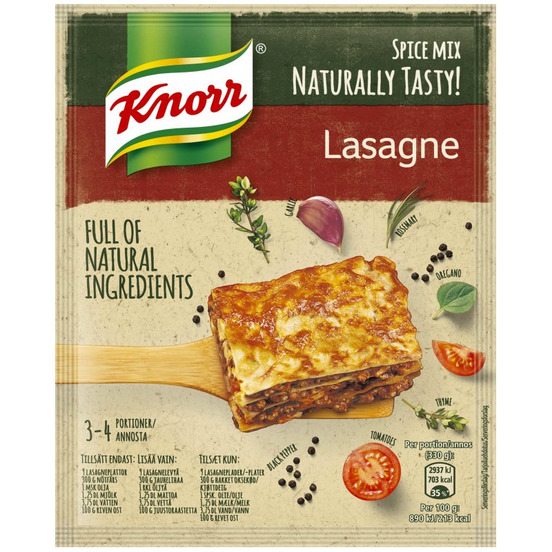 Kryddmix Lasagne - 41% rabatt