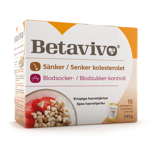 Betavivo Havrehjärtan 15 portioner 345 g