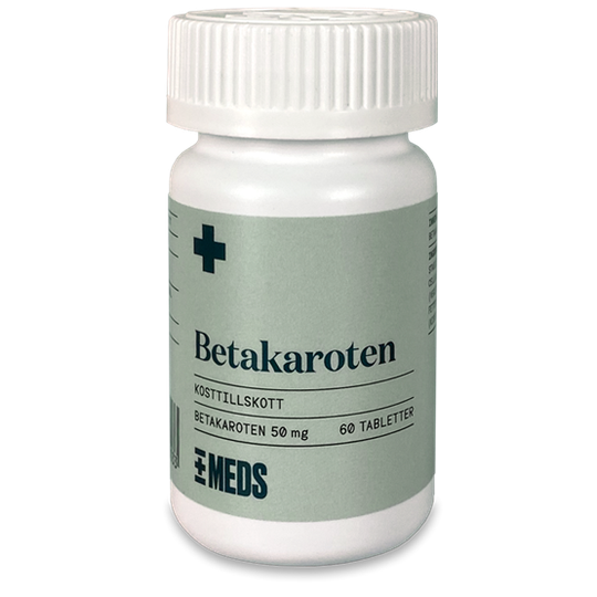MEDS Betakaroten 50mg 60 tabletter