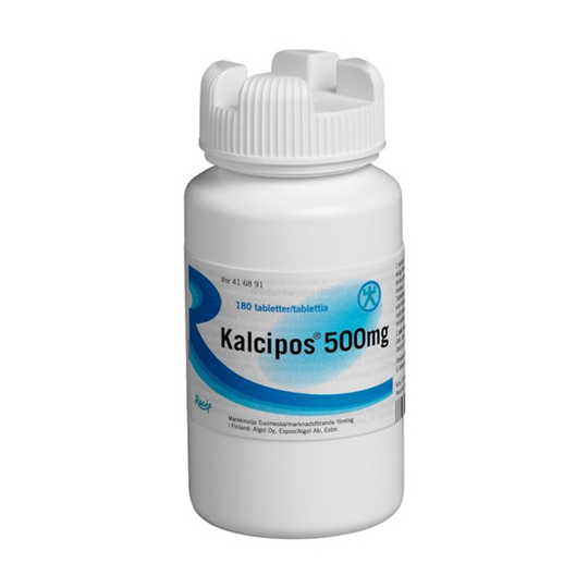 Kalcipos, filmdragerad tablett 500 mg 180 st