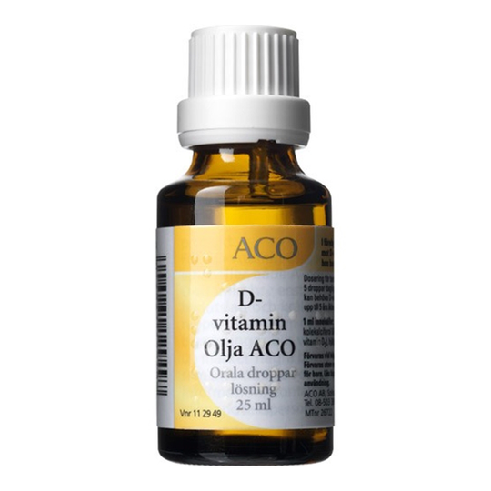 D-vitamin Olja ACO, orala droppar, lösning 80 IE/droppe 25 ml