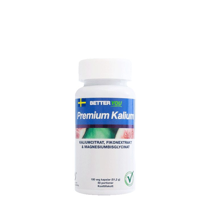 Premium Kalium, 100 kapslar