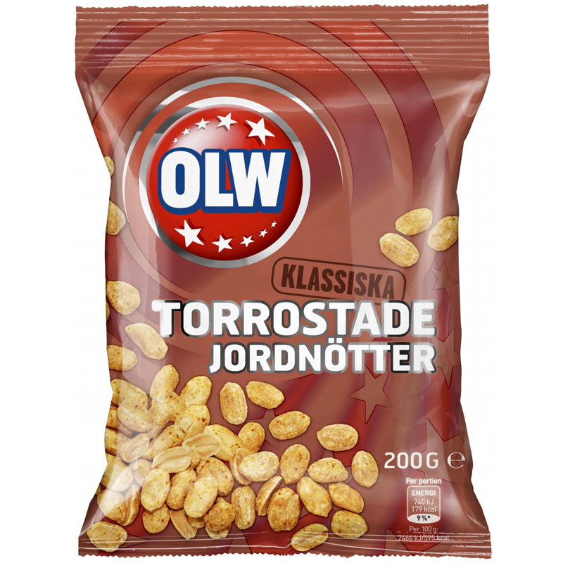 Torrostade Jordnötter 200g - 28% rabatt
