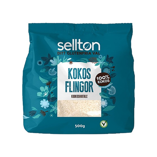 Sellton Kokosflingor 500 g