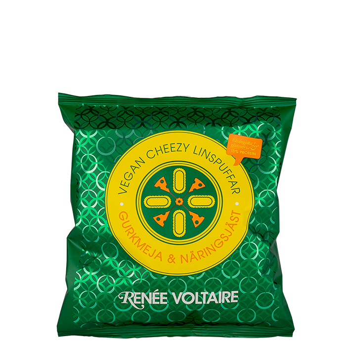 Vegan Cheezy Linspuffar, 60 g