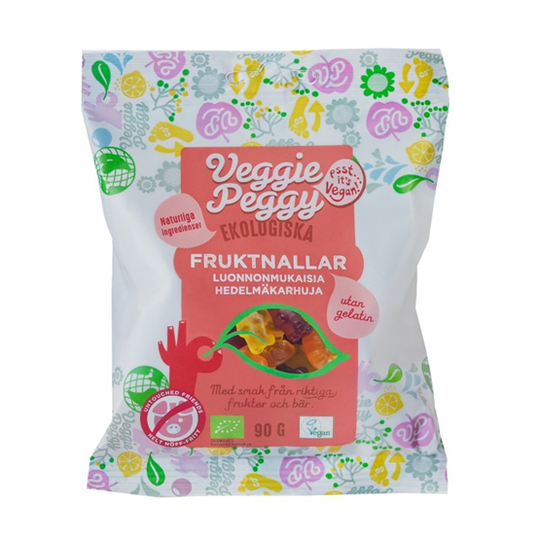 Veggie Peggy Fruktnallar 90 g