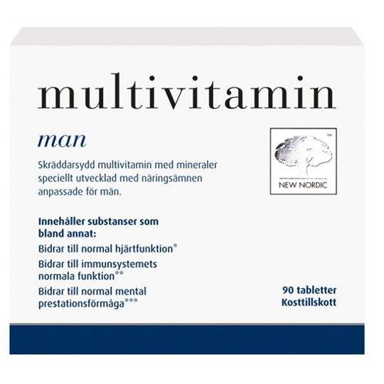 New Nordic Multivitamin För Män 90 tabletter