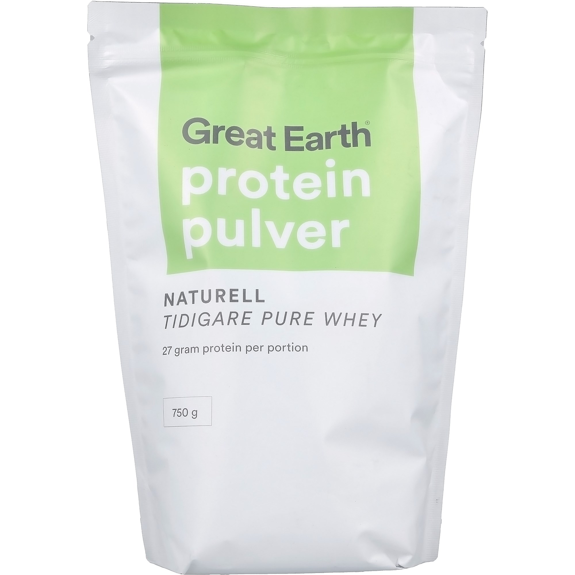 Great Earth Proteinpulver Naturell 750g