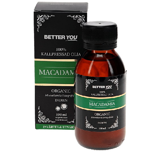 Better You Eko Macadamiaolja Kallpressad