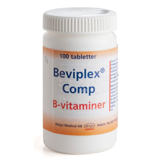 Abigo Beviplex Comp, filmdragerad tablett 100 st