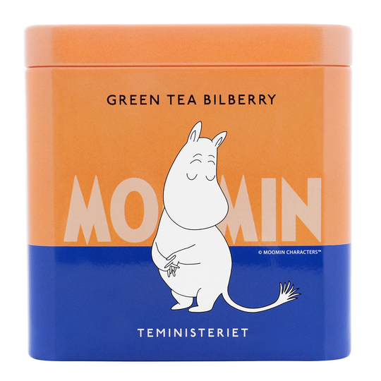 Teministeriet - Mumin Grönt Te Bilberry 100 g