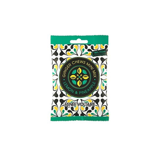 Renée Voltaire Ginger Chews Mini Mix – Lemon & Pineapple 48g