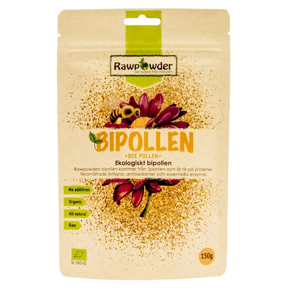 Rawpowder Ekologiskt Bipollen, 150 g