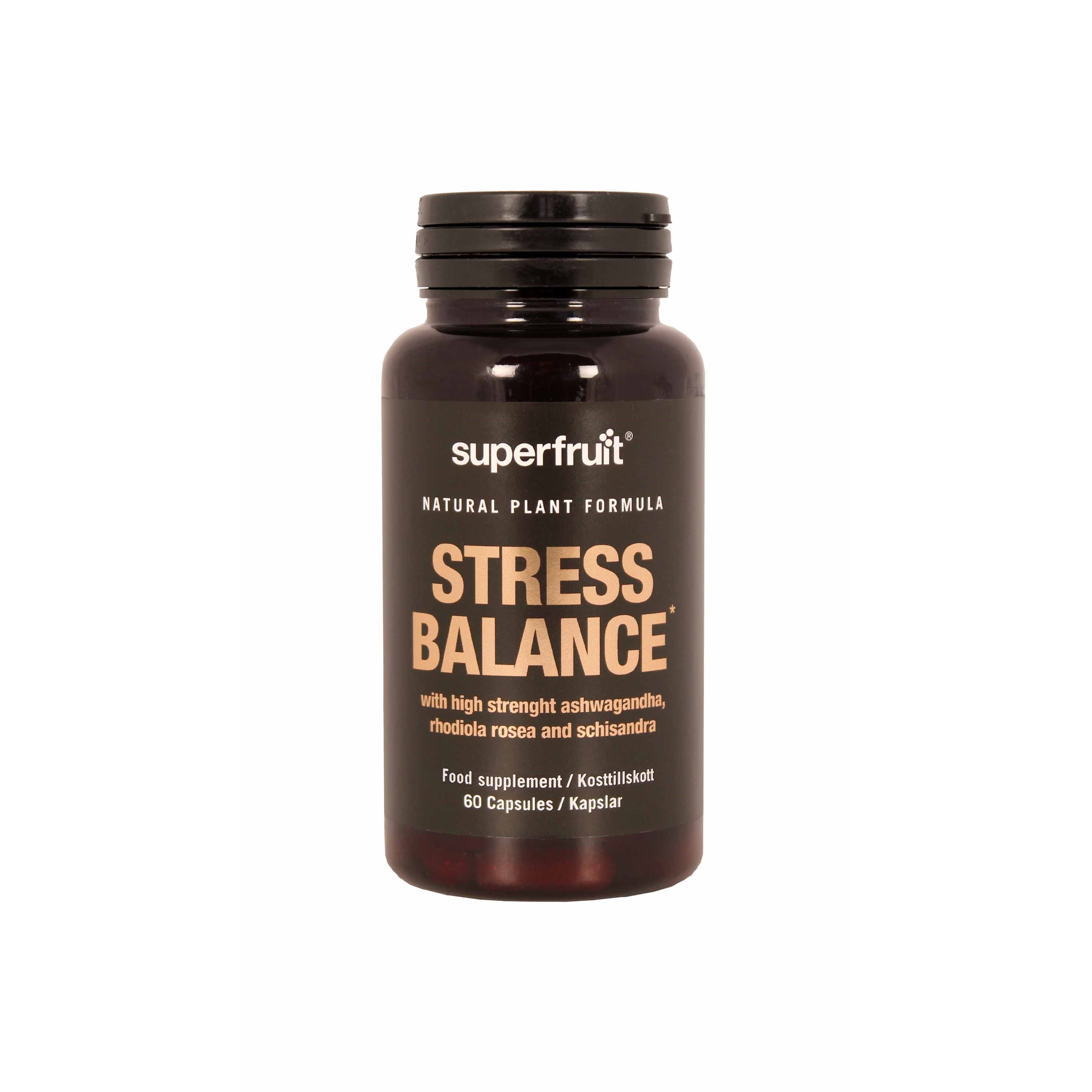 Superfruit Natural Plant Formula Stress Balance 60 vegan kapslar