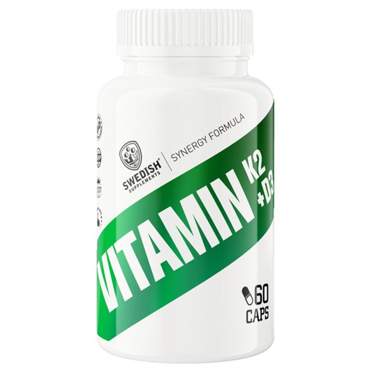 Swedish Supplements Vitamin K2 + D3 60caps ml