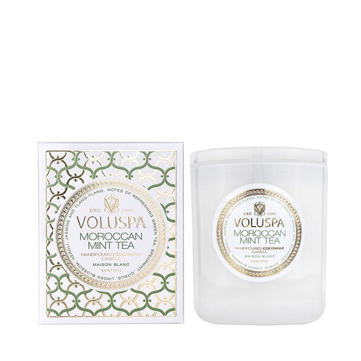 Boxed Candle 60h Moroccan Mint Tea