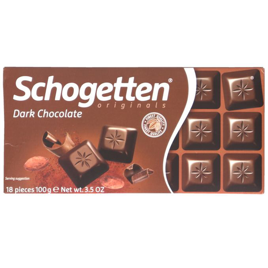 Schogetten Mörkchoklad