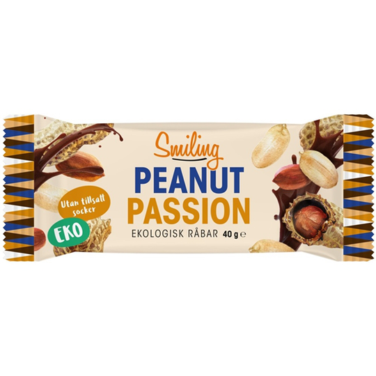 Smiling Peanut Passion Bar 40 g