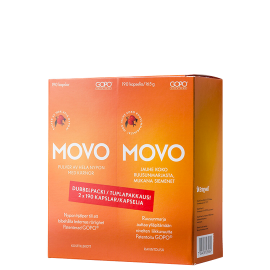 Movo, 2 x 190 kapslar