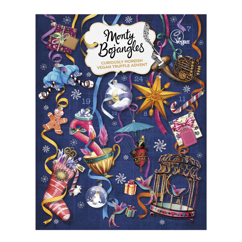 Monty Bojangles - Adventskalender Chokladpraliner Vegan