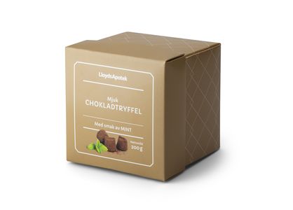 LloydsApotek mjuk chokladtryffel mint 200 g